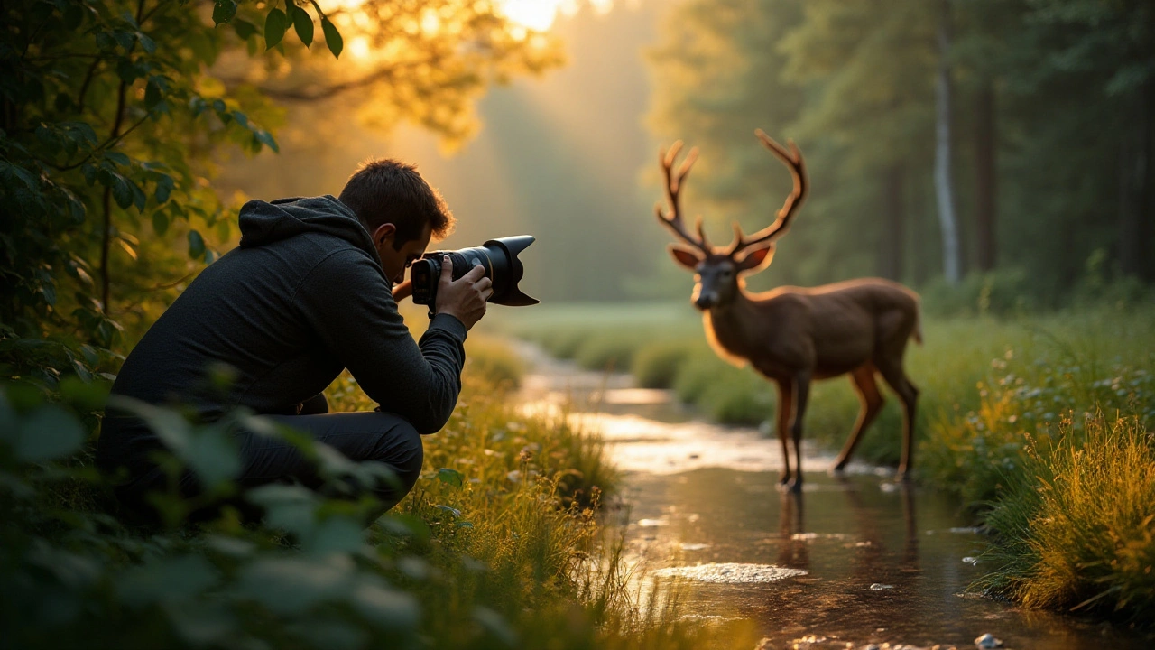 Spezielle Funktionen für Wildlife-Fotografie