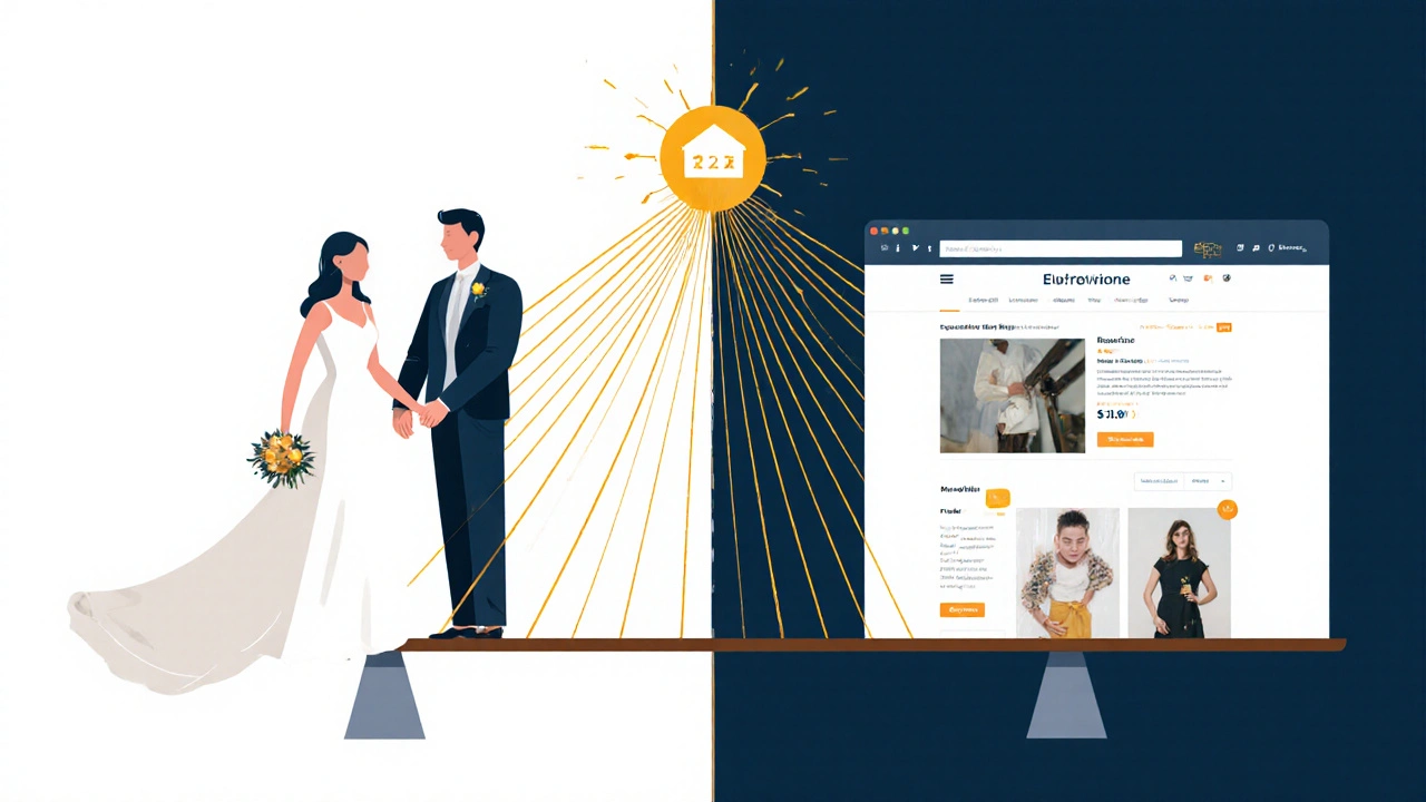 Künstlerische Darstellung, wie Fotografie emotionale Momente in wirtschaftlichen Erfolg verwandelt.